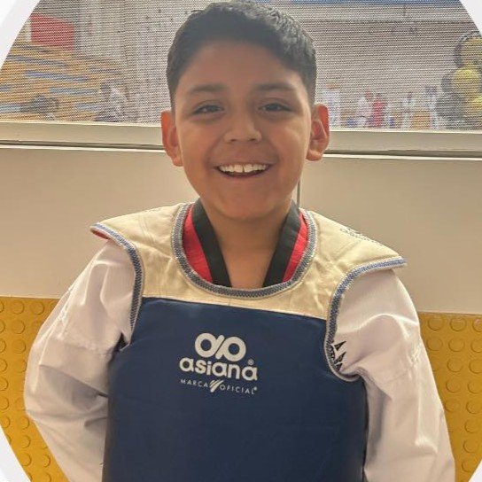 Clase de taekwondo para niños en Iztapalapa, CDMX